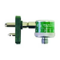 Jorgensen Labs Wall Mount Dial Flow Meter - Precision Oxygen Regulation