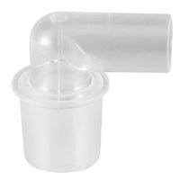 Jorgensen Labs J0595E Anesthesia Hose Connector, Elbow Connector