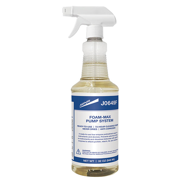 Jorgensen Labs J0649F Jorvet Foam-Max Enzymatic Pump System 32 oz