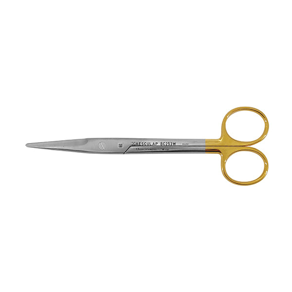 Jorgensen Labs J0663C Aesculap Ag, Mayo, Scissors, Curved 6 3/4″