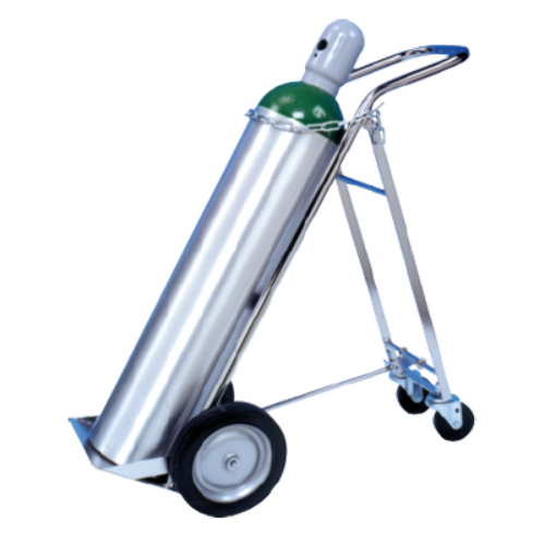 Jorgensen Labs J0687 H Oxygen Cylinder Cart