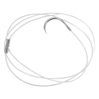 Jorgensen Labs 50 LB Nylon Suture with Swaged-On Needle
