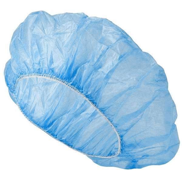 Jorgensen Labs Bouffant Surgery Cap 21-Inch - Professional Medical Head Cover for Sterile Environments