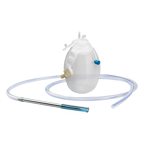 Jorgensen Labs J0790A Closed Wound Drainage Kit, 200cc, Round tubing, 4.8mm O.D. Needle