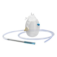 Jorgensen Labs J0790A Closed Wound Drainage Kit, 200cc, Round tubing, 4.8mm O.D. Needle