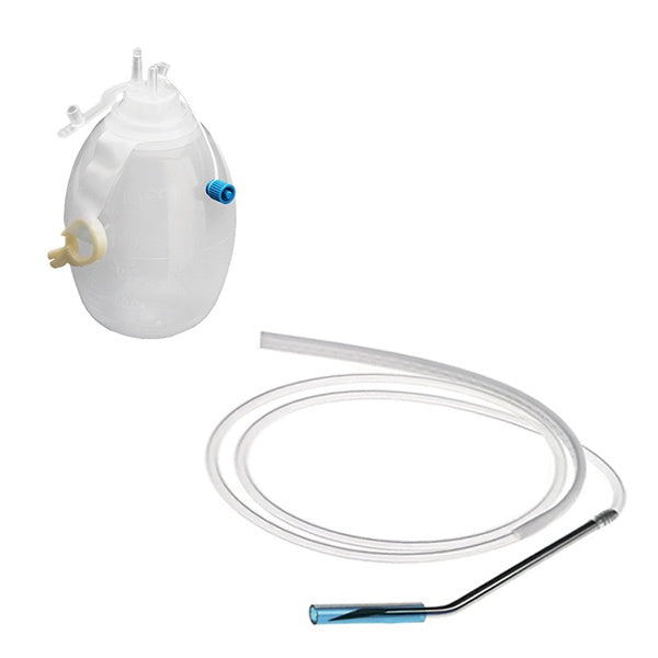 Jorgensen Labs 200cc Silicon Wound Kit with Flat Drain