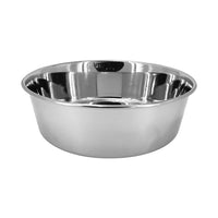 Jorgensen Labs Premium Stainless Steel Feeding Bowl - 96oz High-Capacity