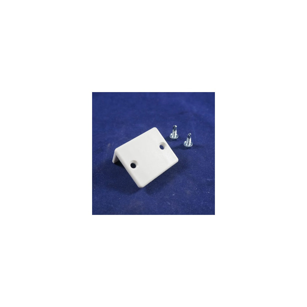 Jorgensen Labs IV Holder Track System End Cap for Secure Rail Management