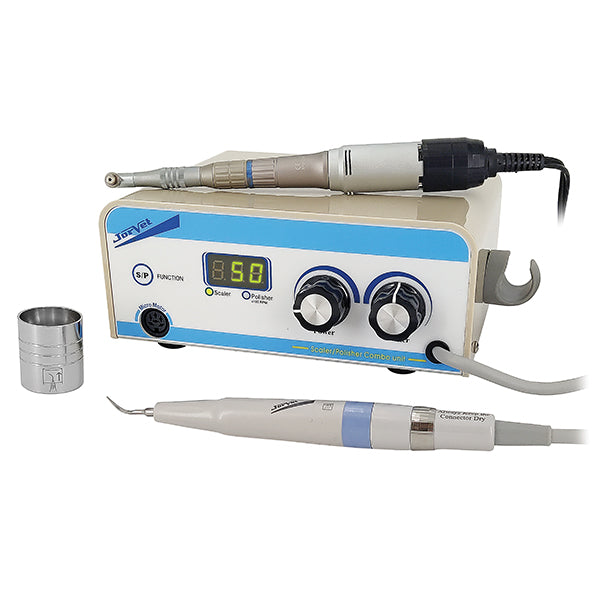 Jorgensen Labs Piezo Electric Dental Scaler and Polisher Combo Unit – Quiet, Precision At-Home Pet Oral Care