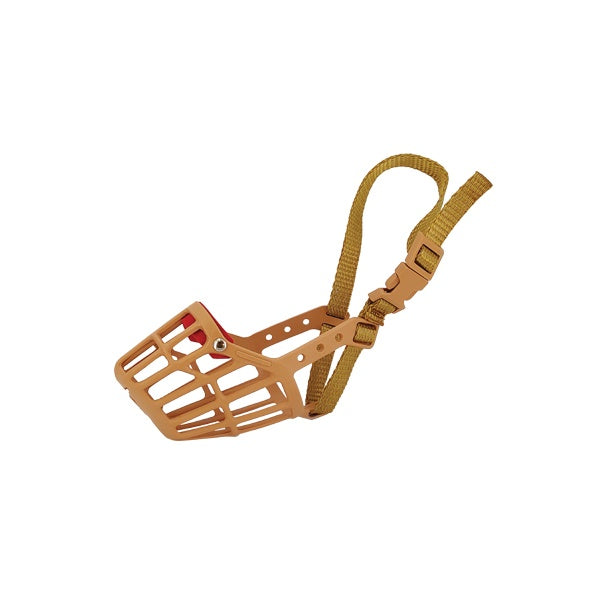 Jorgensen Labs J0884CQ JorVet Plastic Basket Muzzle w/ Buckle Size 3