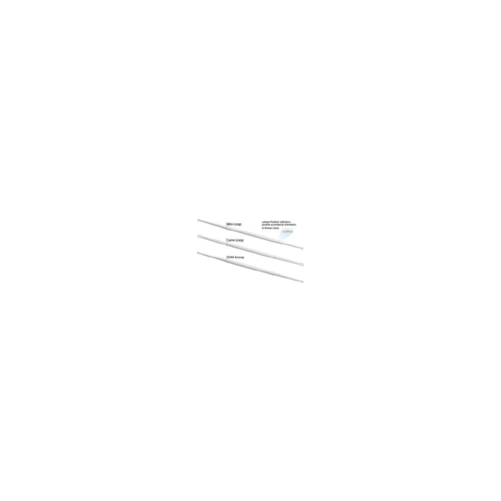 Jorgensen Labs Double-Ended Disposable Ear Curettes - Set of 3