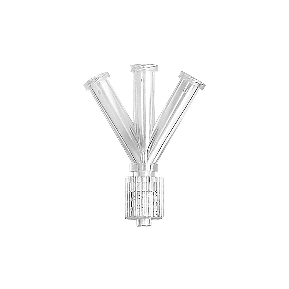 Jorgensen Labs Sterile Wye Fluid Line Connector for Veterinary Medical Use