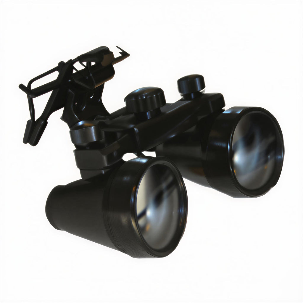 Jorgensen Labs Clip-On Operating Surgical Loupes | Precision 2.5x Magnification for Universal Eyewear Integration