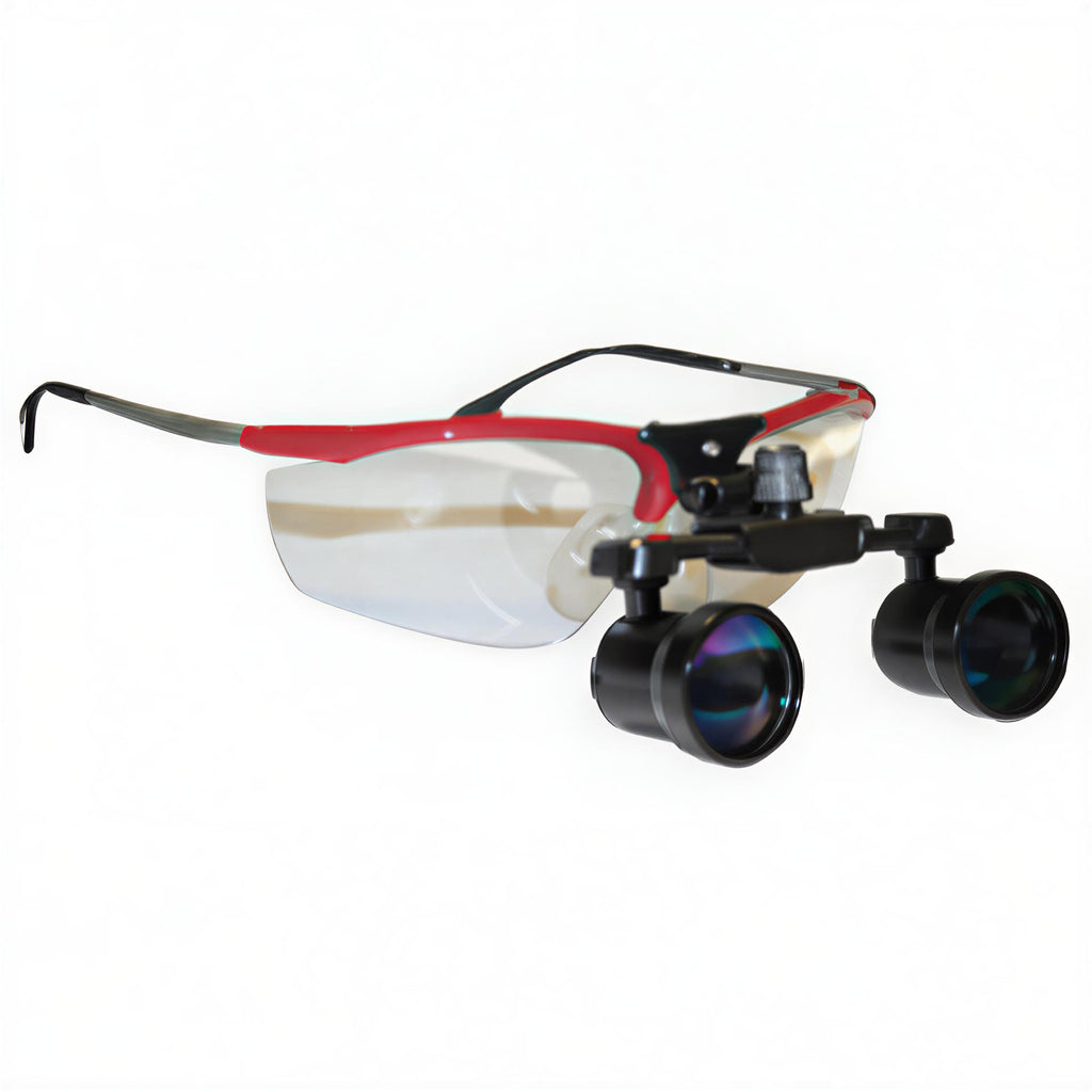 Jorgensen Labs Clip-On Operating Surgical Loupes | Precision 2.5x Magnification for Universal Eyewear Integration