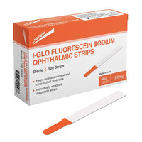 Jorgensen Labs I-Glo Fluorescein Ophthalmic Diagnostic Strips