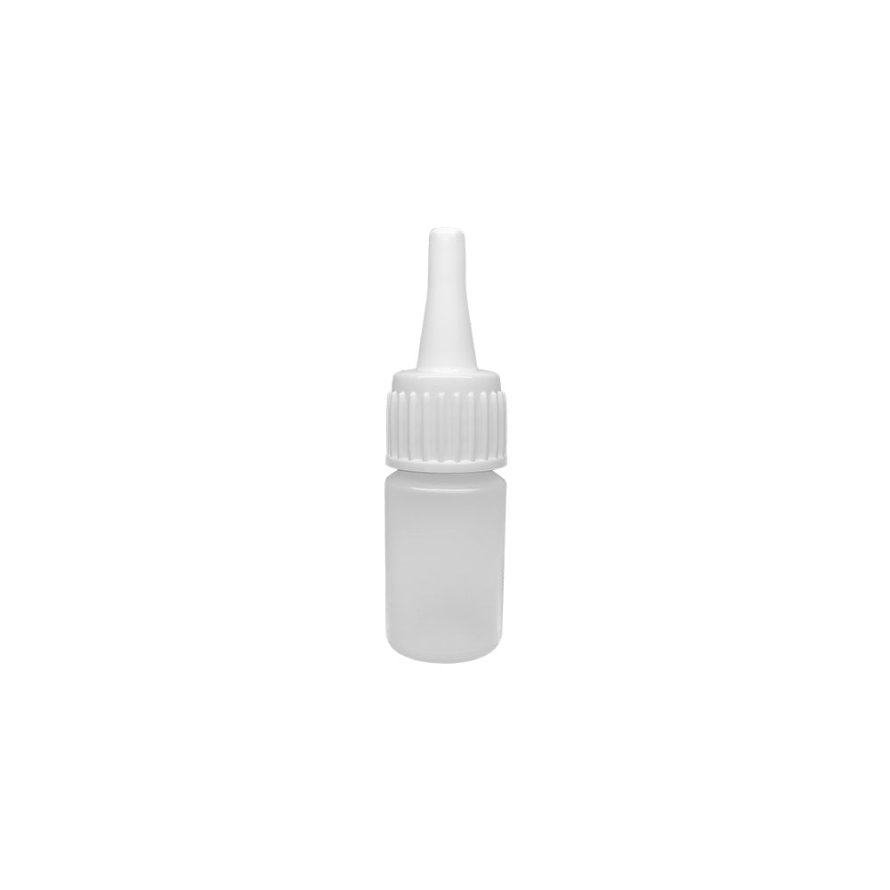 Jorgensen Labs Boston Round Dispensing Bottle with Yorker Caps, 0.5oz (100 Pack)