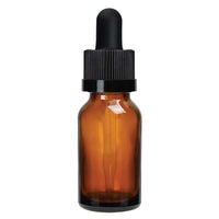 Jorgensen Labs Amber Plastic Dropper Bottle - 0.5oz