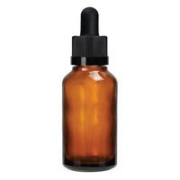 Jorgensen Labs Amber Plastic Dropper Bottle - 1oz