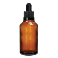Jorgensen Labs Amber Plastic Dropper Bottle - 2 oz