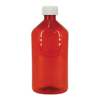 Jorgensen Labs Amber Plastic Graduated Ovals - 16oz