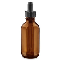 Jorgensen Labs Amber Glass Dropper Bottle, 2oz