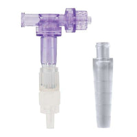 Jorgensen Labs Centesis Valve with Drain for Fluid Aspiration