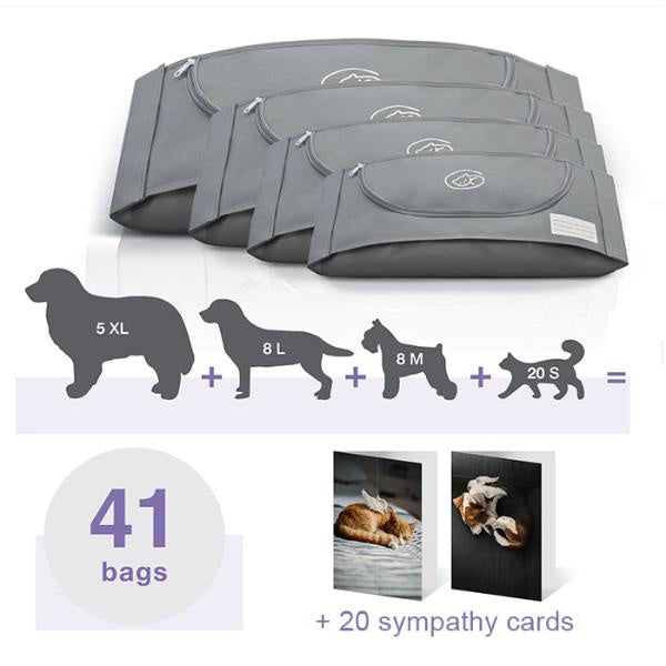 Jorgensen Labs Euthabag Introductory Kit - Professional Pet Loss and Remains Management Solution
