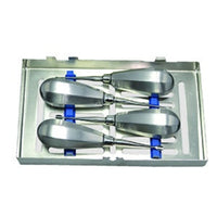 Jorgensen Labs Winged Dental Elevator 4 Inch - Professional Veterinary Instrument