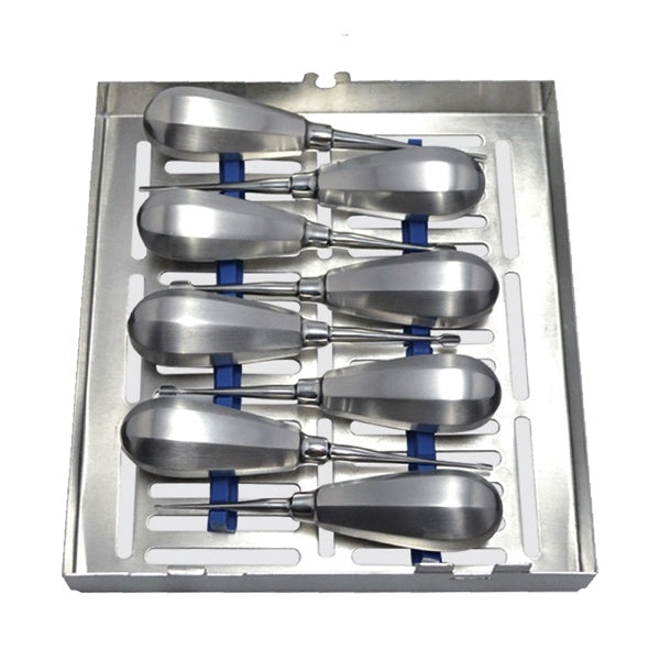 Jorgensen Labs Dental Elevator with Stubby Handle #8