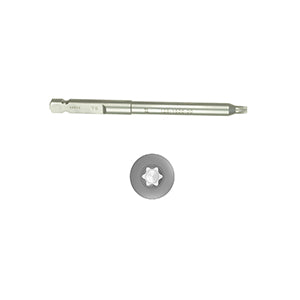 Jorgensen Labs J1551D3 Screwdriver Shaft Star Drive T8