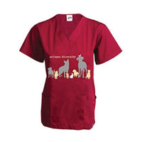 Jorgensen Labs Welcome Diversity Surgical Scrub - 2XL Wine