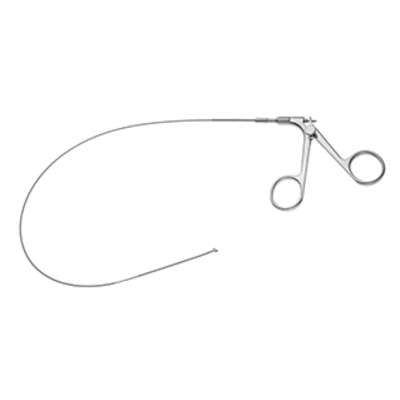 Jorgensen Labs J1636D2 Flexible Forceps, 5Fr, 2.7mm, Scissors, 400mm L