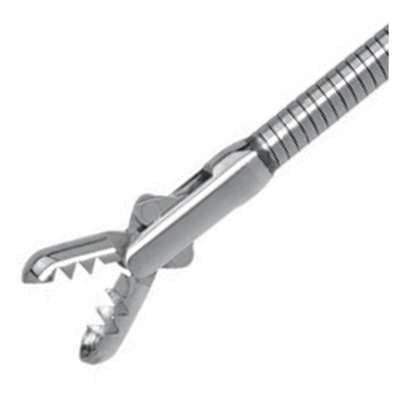 Jorgensen Labs Biopsy Long Oval Cup Serrated Forceps