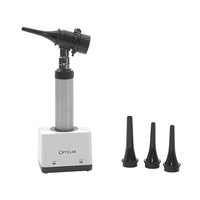Jorgensen Labs Veterinary Operating Otoscope Set with 1x ADAPT Lithium Handle and Single Port Charger
