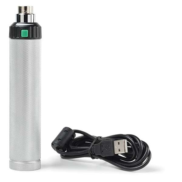 Jorgensen Labs J1669B Veterinary Operating Otoscope Set and Parts, Lithium Handle with Usb Charger