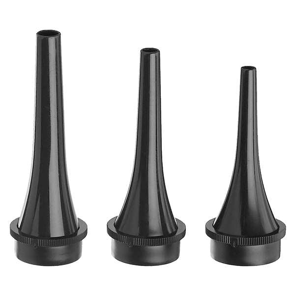 Jorgensen Labs J1669D1 Veterinary Operating Otoscope Set and Parts, Otoscope Cones (Set of 3)
