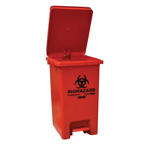 Jorgensen Labs J1764A1 BowTie Biohazard Drawstring Bags – For Large Biohazard XL Bins, BowTie Bin Small