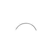 Jorgensen Labs Suture Needle Reverse Cutting 3/8 Circle