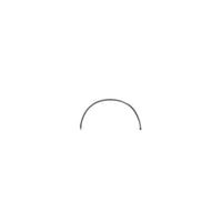 Jorgensen Labs Suture Needle Reverse Cutting 1/2 Circle Size 20