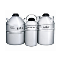 Jorgensen Labs Cryo Dewar 20 Liter - High-Efficiency Liquid Nitrogen Storage