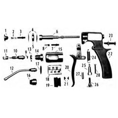 Jorgensen Labs Cap and Nozzle, for 15cc Vaxi-Drench Syringe
