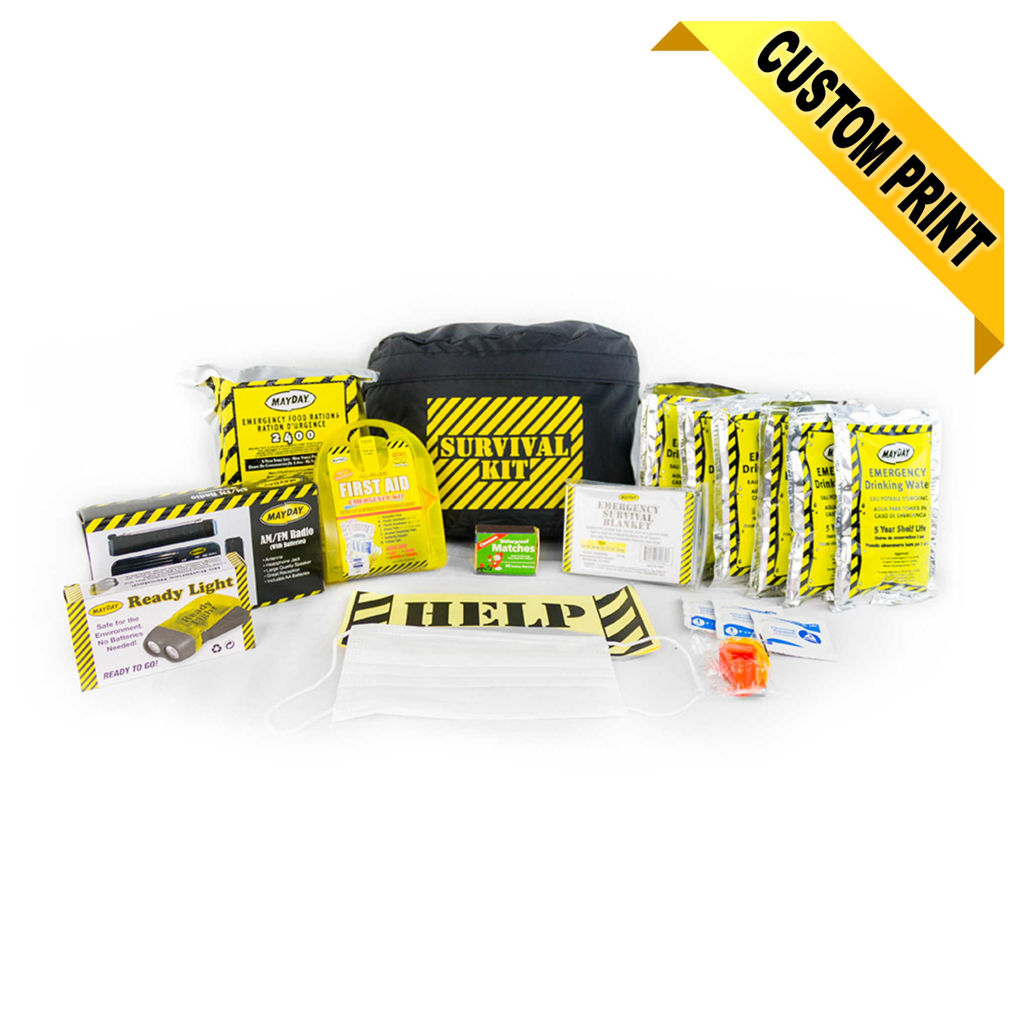 MayDay 16-Piece Emergency Preparedness Fanny Pack Kit