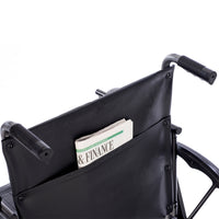 Proactive Medical Chariot II Standard Wheelchair | Carbon Steel Dual-Axle Fleet Solution