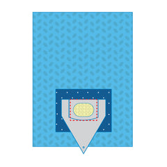 SUBMED Standard, Reinforced Craniotomy Drapes with Incise Film