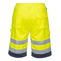 Portwest L043 Hi-Vis Lightweight Polycotton Shorts