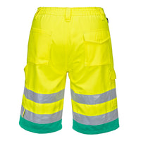 Portwest L043 Hi-Vis Lightweight Polycotton Shorts