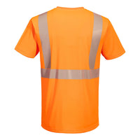 Portwest L044 Hi-Vis Segmented Tape Lightweight T-Shirt S/S