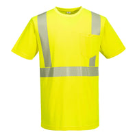 Portwest L044 Hi-Vis Segmented Tape Lightweight T-Shirt S/S