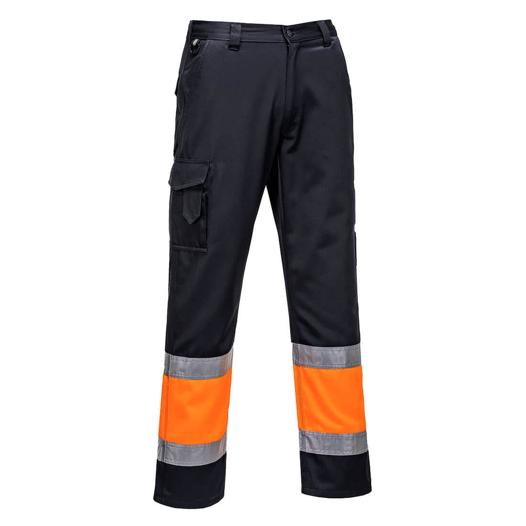 Portwest L049 Hi-Vis Lightweight Contrast Class 1 Service Trousers