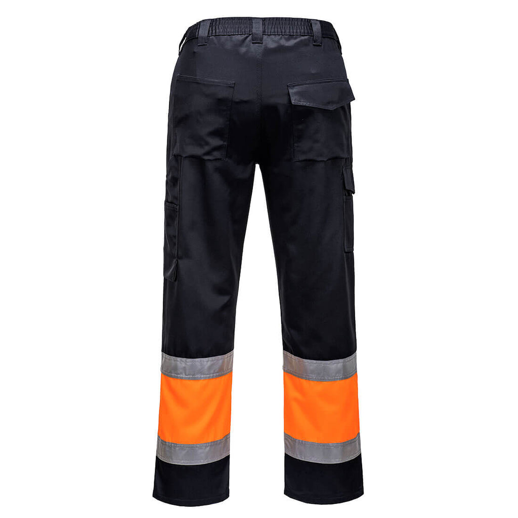 Portwest L049 Hi-Vis Lightweight Contrast Class 1 Service Trousers